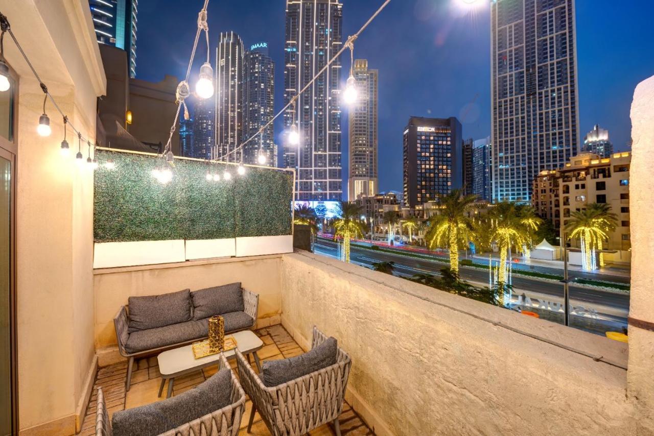 Durrani Homes - Persian Luxury At Souk Al Bahar With Private Jaccuzi ดูไบ ภายนอก รูปภาพ